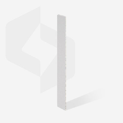 Disposable white files papmAm on soft foam layer EXPERT 20 100 grit (25 pcs)-DFCE-20-100/25w