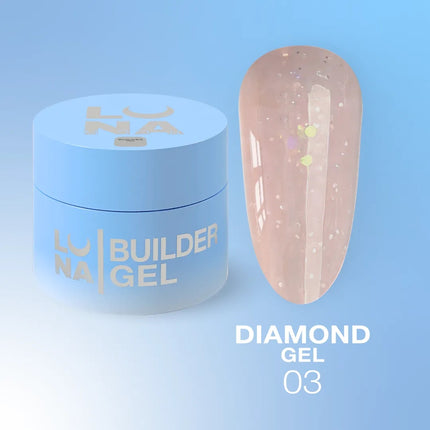 Luna Diamond Builder Gel 03, 15ml