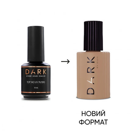 DARK Top No UV Filters, 15 ml