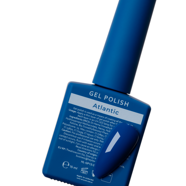 HEYLOVE (Hello) Gel Polish Atlantic, 15 ml