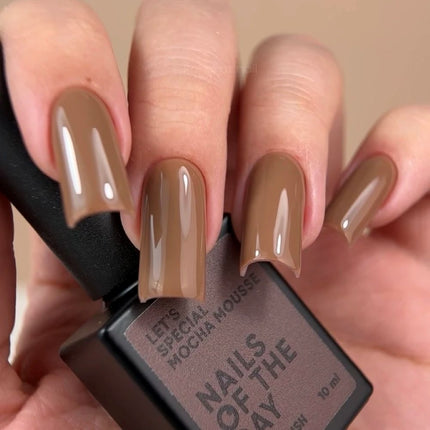 NAILSOFTHEDAY Gel Polish Mocha Mousse 013, 10 ml