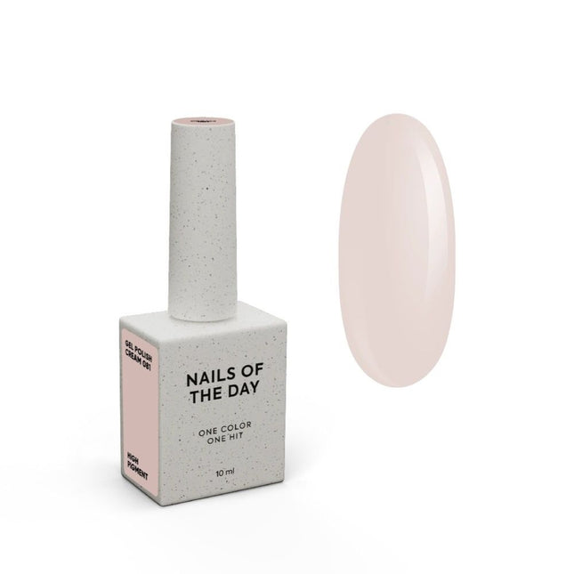 NAILSOFTHEDAY Gel Polish Cream 081, 10 ml