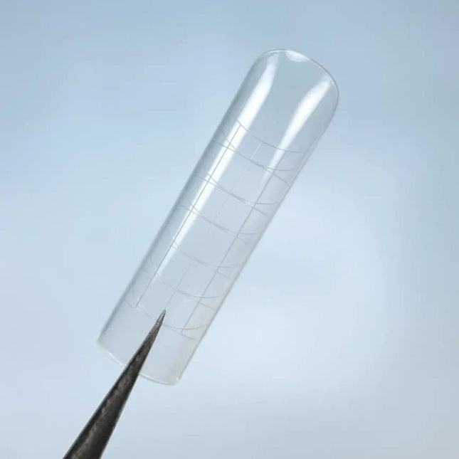 Lunamoon Dual Nail Forms Salon Arched Square, 120pcs