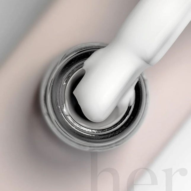 Her Rubber Base Coat Milky White Moods 01, 12ml