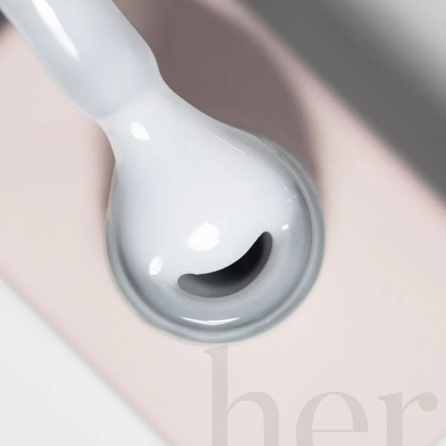 Her Rubber Base Coat Milky White Moods 04, 12ml