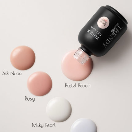 Trendy Nails Hard Builder Gel Rosy, 15ml