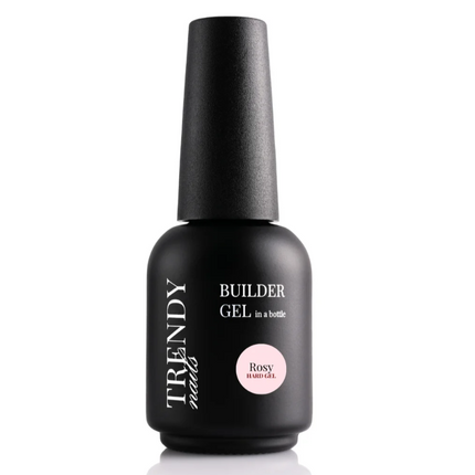Trendy Nails Hard Builder Gel Rosy, 15ml
