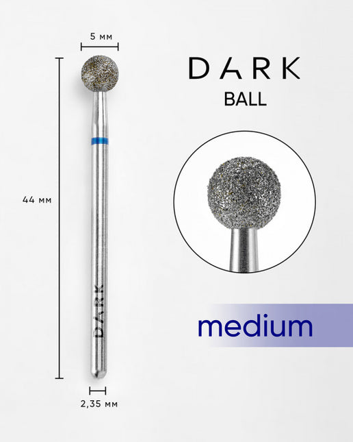 DARK Ball Cutter 5 mm Blue