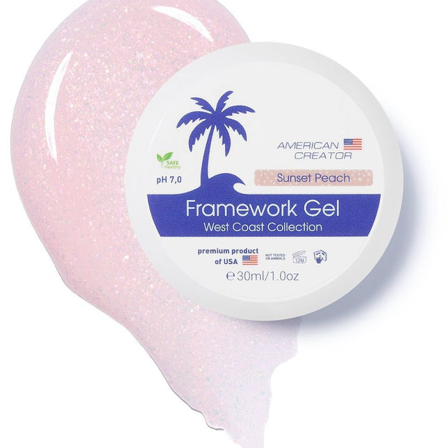 Framework Gel SUNSET PEACH, 30ml