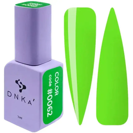 DNKA Gel Polish Green Colours, 7ml