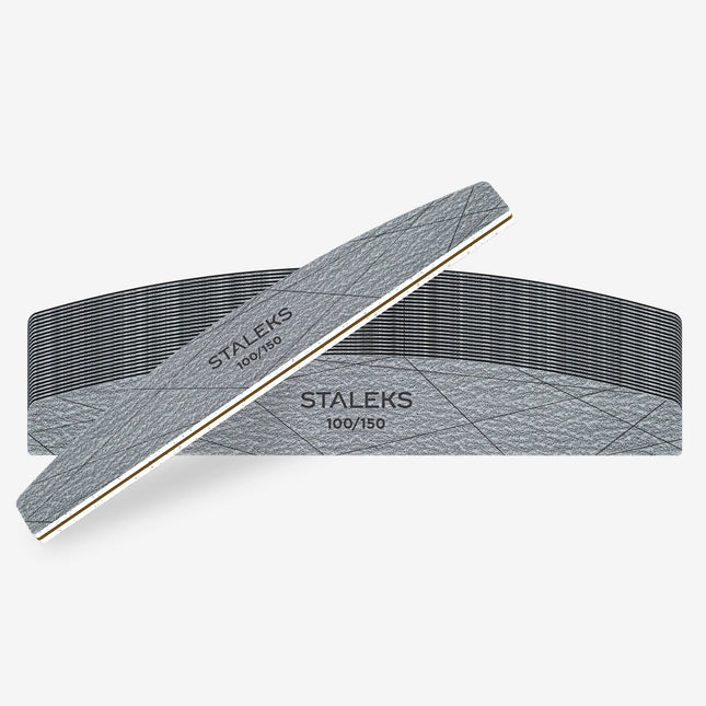 Staleks Crescent mineral nail file SMART 40 100/150 grit (25 pcs)