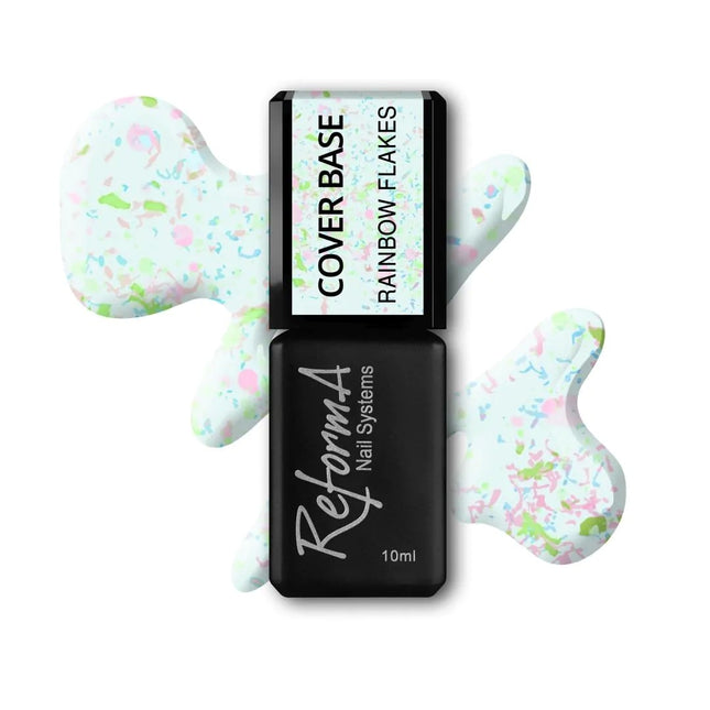 Cover Base – Rainbow Flakes, 10ml