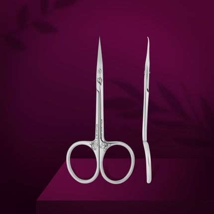 SX-21/1m Cuticle Scissors Staleks Pro Exclusive 21 Type 1 (Magnolia)
