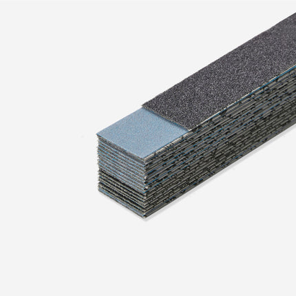 Disposable double-sided files papmAm Mix for straight nail file 100/180 grit (50 pc)-DFCMix-22-100/180