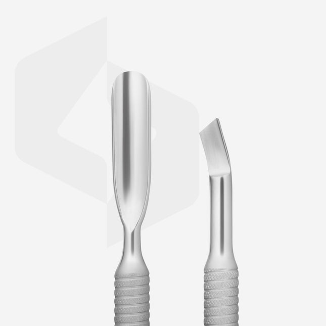 Cuticle pusher Staleks Pro Smart 50 Type 6 (rounded pusher and bent blade)- PS-50/6