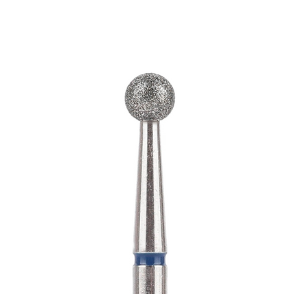 Cuticle Drill Bit, Diamond Ball Blue, 5 mm