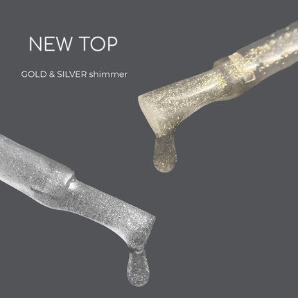 HEYLOVE (Hello) Silver Shimmer Top,15ml