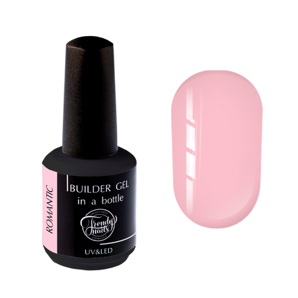 Builder Gel in a bottle Romantic, 15 ml-Trendy Nails