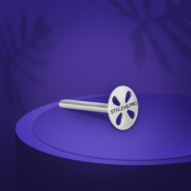 Pedicure disc Pododisc Staleks Pro ХS and set of disposable file 180 grit 5 pc (10 mm) - PDset-10