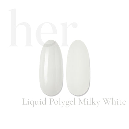 LIQUID POLYGEL - MILKY WHITE, 15g - HER