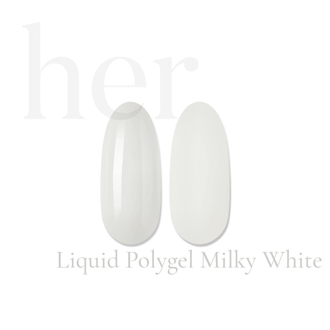 LIQUID POLYGEL - MILKY WHITE, 15g - HER