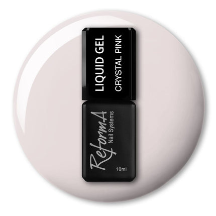 Liquid Builder Gel ReformA - Crystal Pink, 10ml