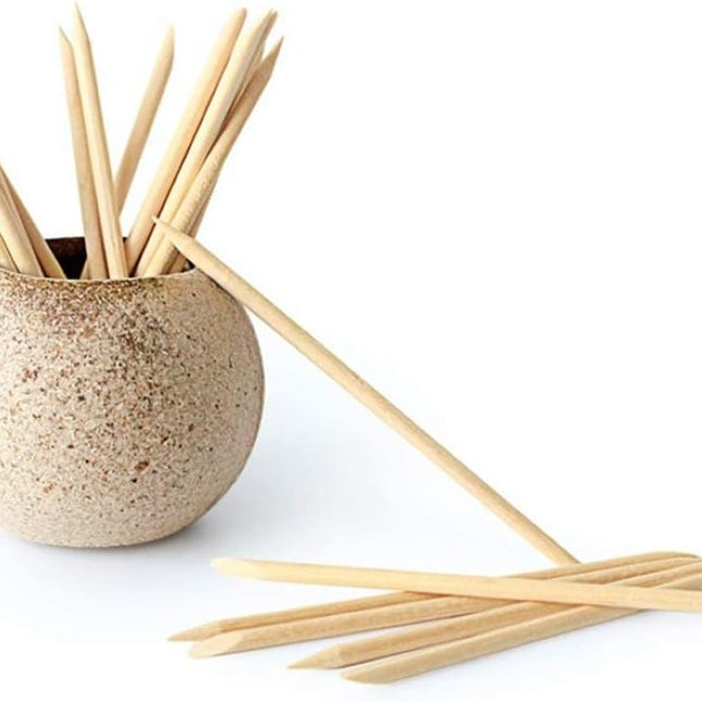 Wooden Orange  Sticks-100pcs pack