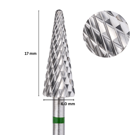 Carbide Nail Drill Bit, Removal Green, C116220