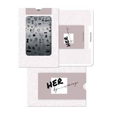 Stamping Plate Her Story- HER