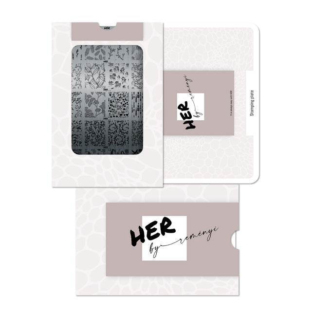 Stamping Plate Full Vintage- HER
