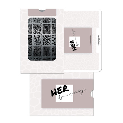 Stamping Plate Wildlife- HER