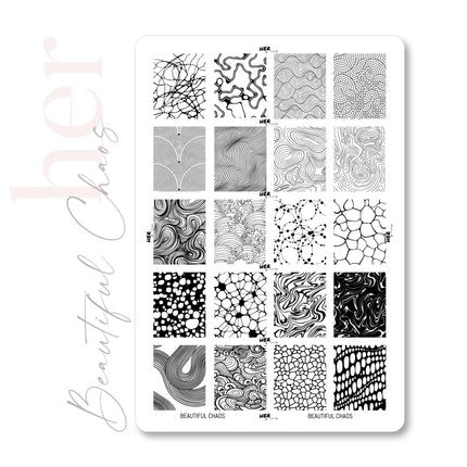 Stamping Beautiful Chaos - HER