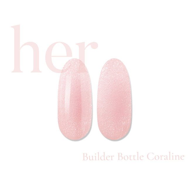 HER BUILDER BOTTLE | HEMA FREE – Coraline, 12ml