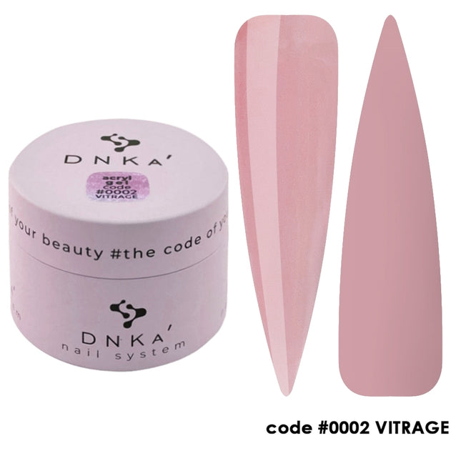 DNKA Acryl Gel - 0002 Vitrage, 30g