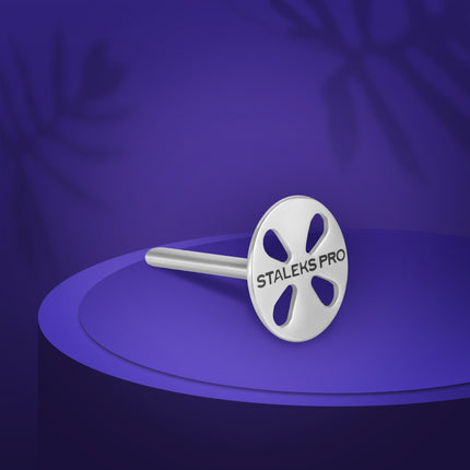 Pedicure disc Pododisc Staleks Pro L and set of disposable file 180 grit 5 pc (25 mm) - PDset-25