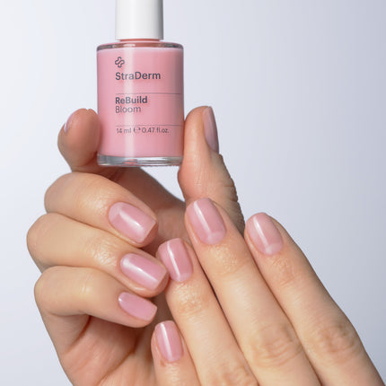 StraDerm ReBuild Bloom– Active Blurring Nail Treatment Base, 14 ml
