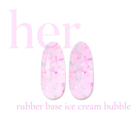 Rubber Base VANILLA ICE CREAM, 12ml - HER