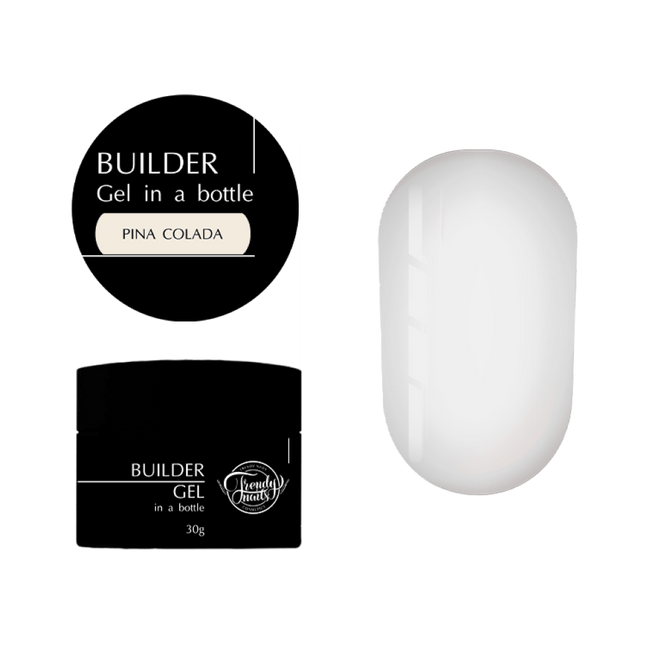 Builder Gel in a bottle Pina Colada, 30 ml -Trendy Nails
