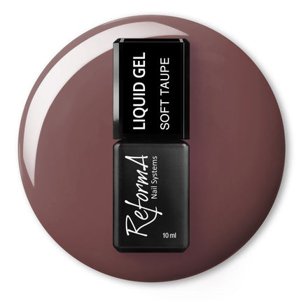 Liquid Builder Gel ReformA  - Soft Taupe, 10ml