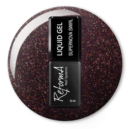 Liquid Builder Gel ReformA  - Supernova Swirl, 10ml