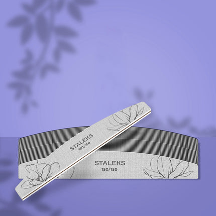 Staleks Crescent mineral nail file EXPERT 40 (25 pcs), 150/150 grit
