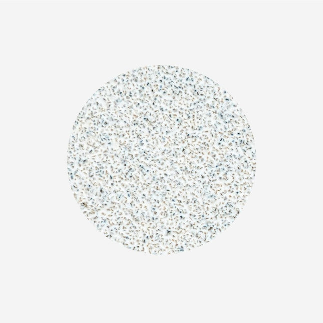 Disposable white files with soft foam layer for pedicure disc PODODISC STALEKS PRO L, 180grit (50 pcs)-PDFS-25-180w