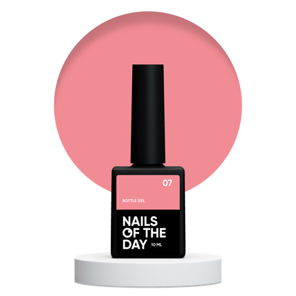 NAILSOFTHEDAY Bottle gel 07 - ultra-strong gel, the same legendary bottle, 10 ml