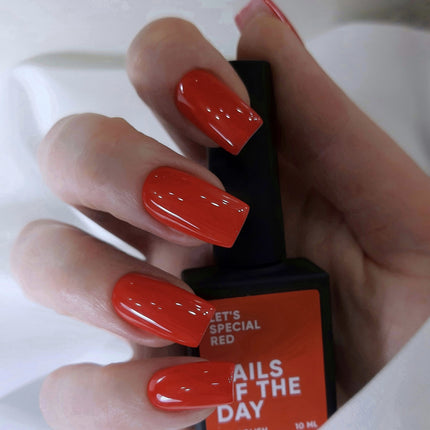 NAILSOFTHEDAY Let's special Red, 10 ml