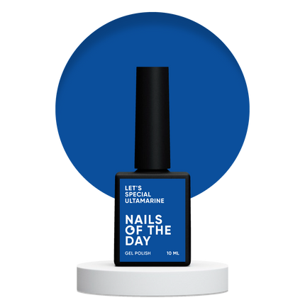 NAILSOFTHEDAY Let's special Ultramarine — blue nail polish covering one layer, 10 ml