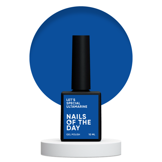 NAILSOFTHEDAY Let's special Ultramarine — blue nail polish covering one layer, 10 ml