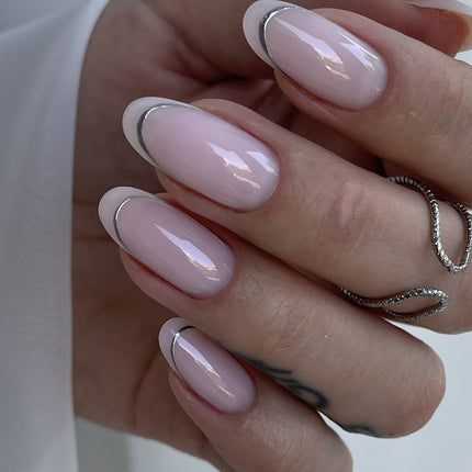 NAILSOFTHEDAY Metallic Paint – silver metallic gel paint, 5 ml