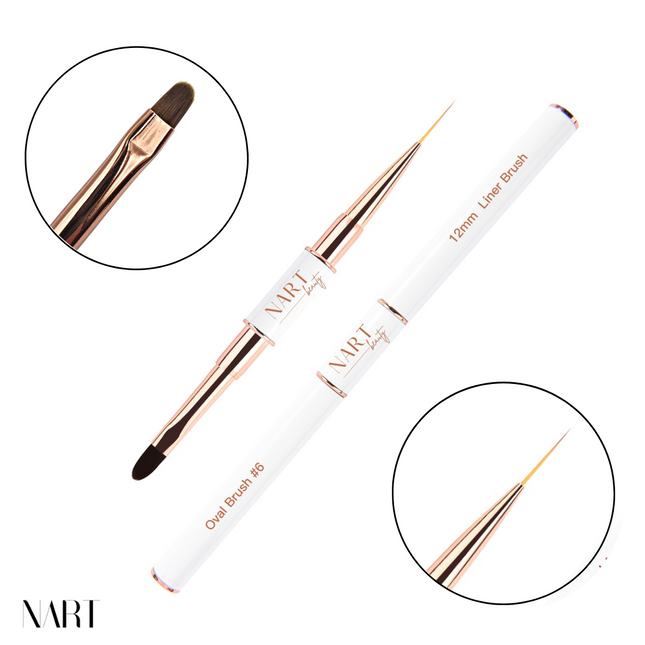 Double-End Nail Brush - NART