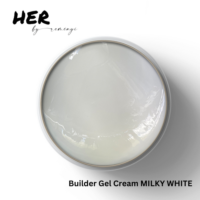 Builder Gel Cream MILKY WHITE ,50g - HER