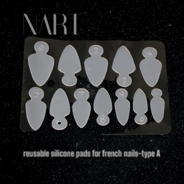 French Silicone Molds, 12pcs -Type A